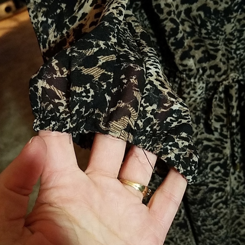 Speed Control 2xl Animal Print Gathered Waist - Picture 2 of 4